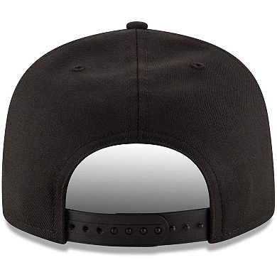 Men's New Era Black Cincinnati Bengals B-Dub 9FIFTY Adjustable Hat