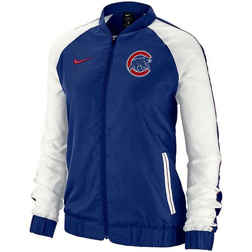 Women's Nike Royal Chicago Cubs Varsity FullZip Jacket