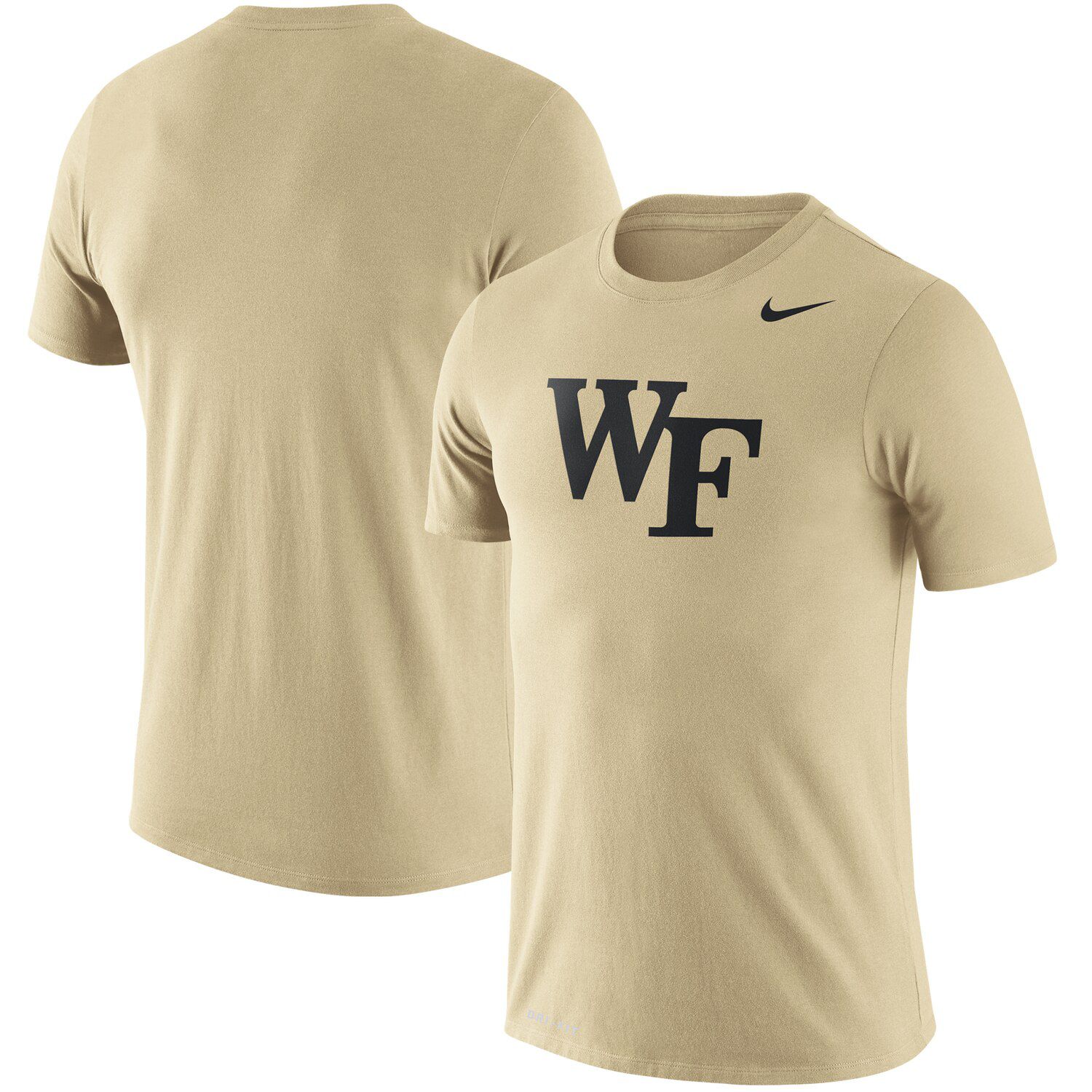 gold dri fit shirt