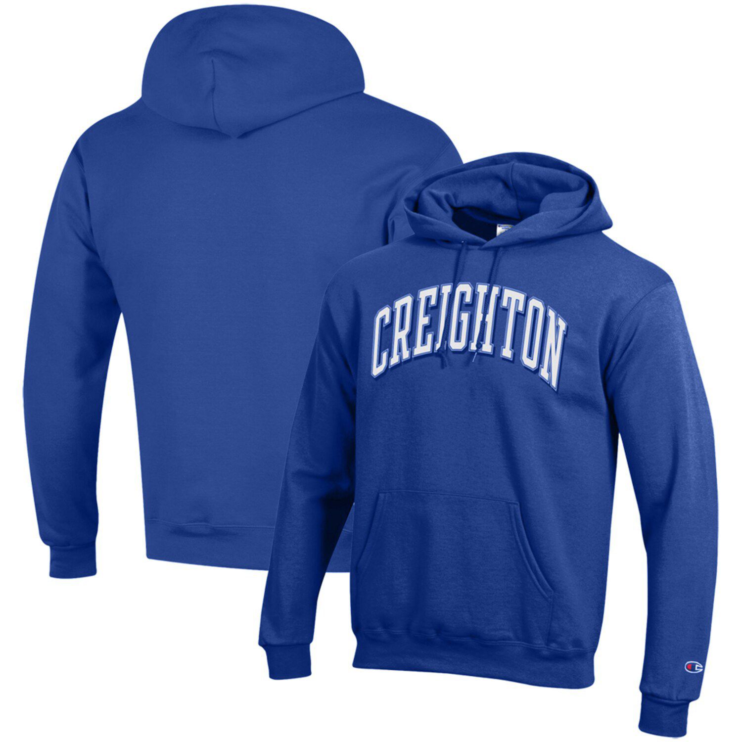 blue champion pullover hoodie