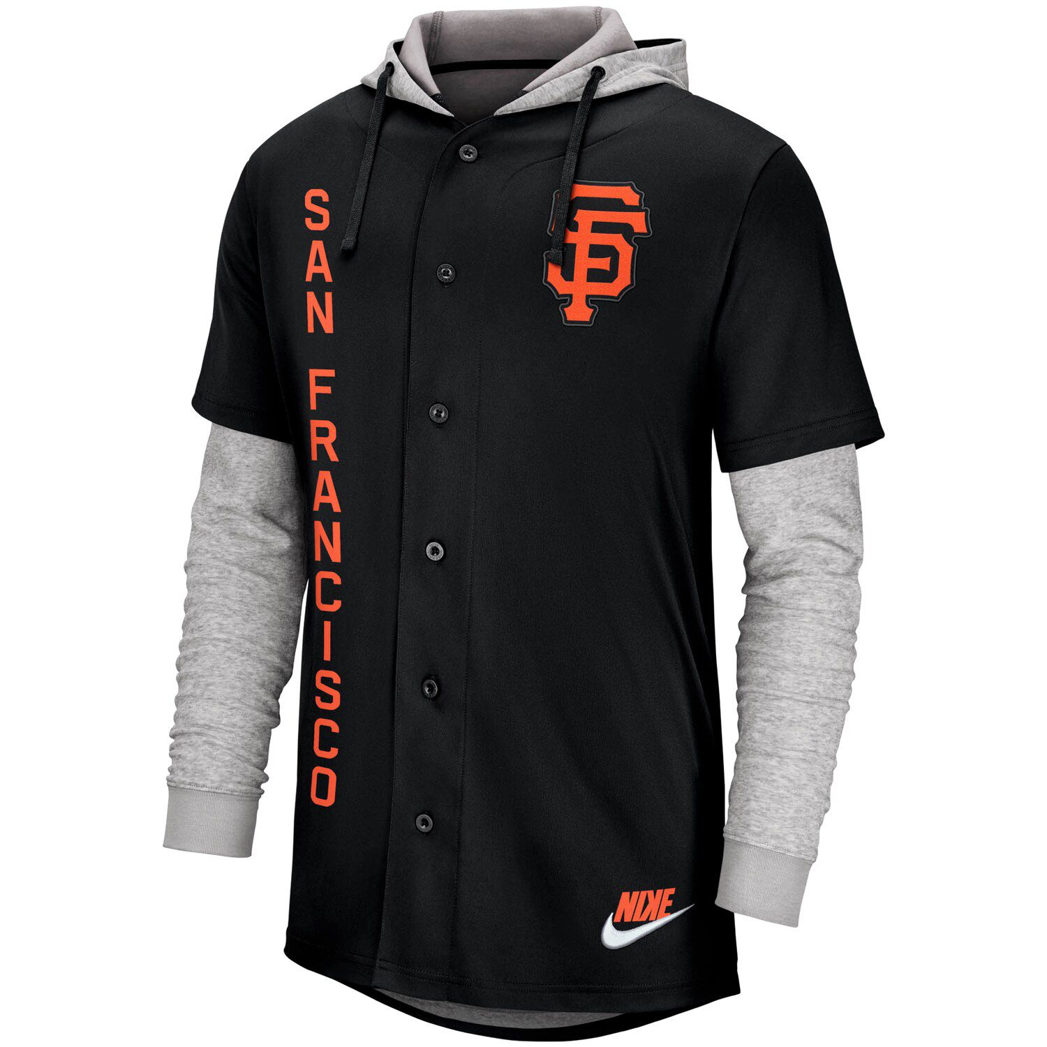 sf giants button up shirt