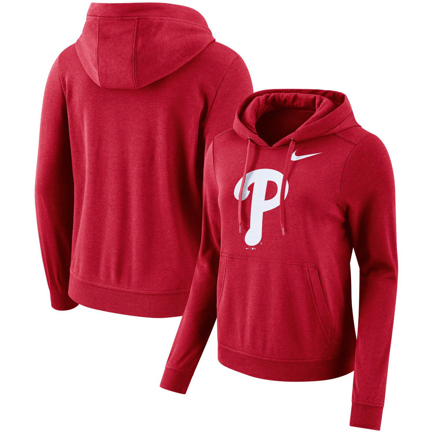 womens nike red hoodie