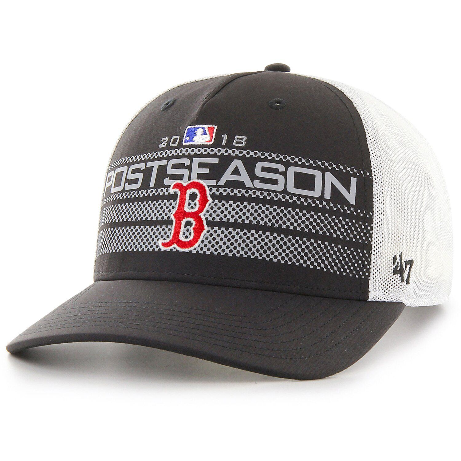 black boston red sox hat
