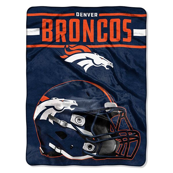 The Northwest Denver Broncos 60 X 80 Jet Sweep Silk Touch Throw Blanket