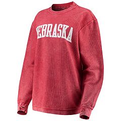 Women's Gameday Couture White Nebraska Huskers It's A Vibe Dolman Pullover  Sweatshirt