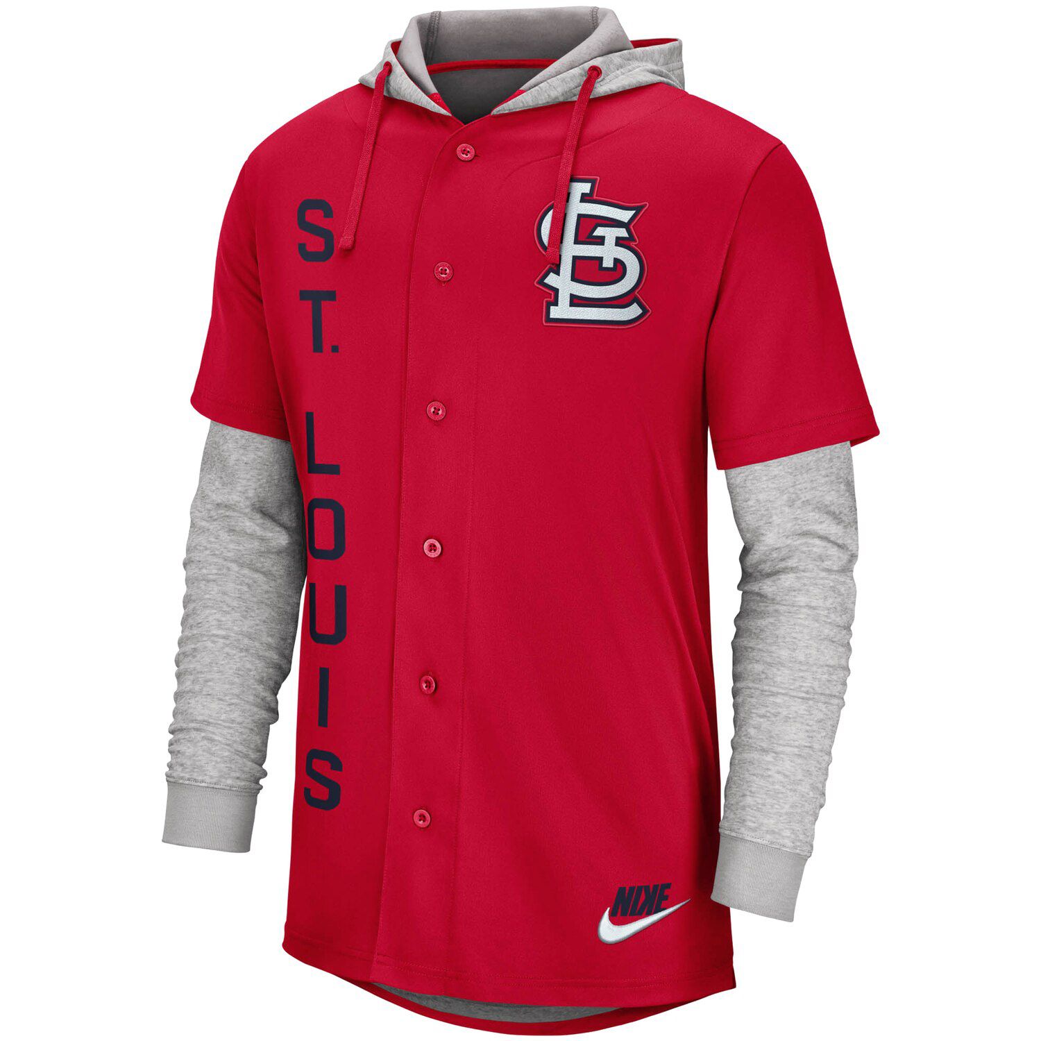 nike button up jersey