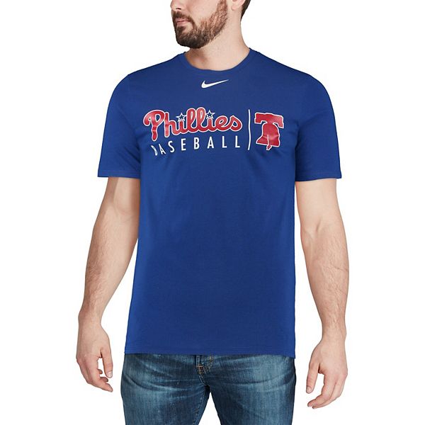 Men's Nike Royal Philadelphia Phillies MLB Practice TShirt