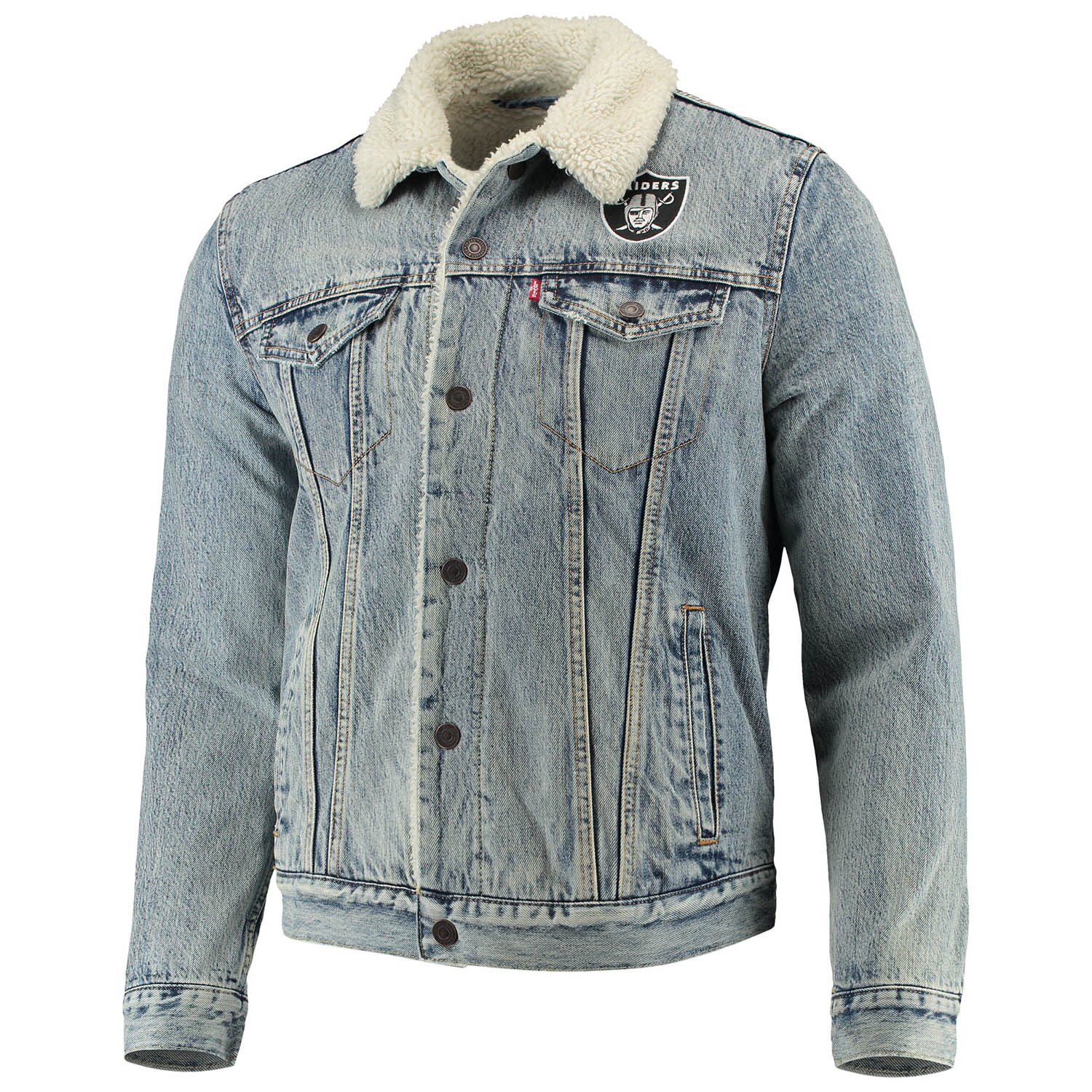 raiders levi's jacket