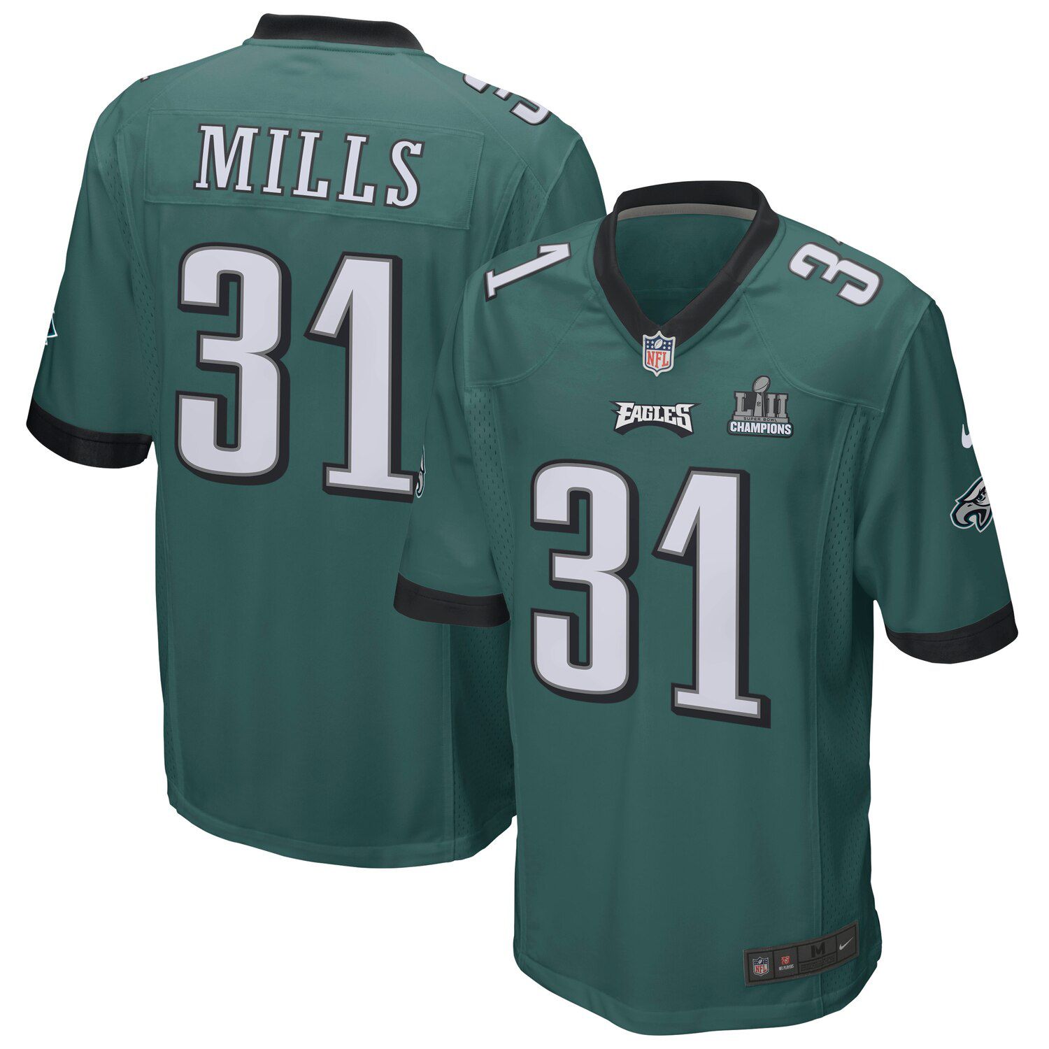 eagles super bowl jersey