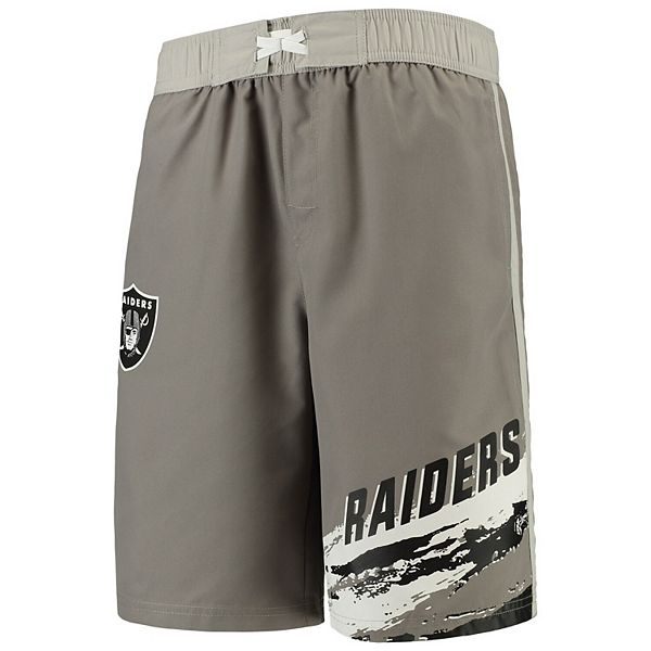 Oakland Raiders Swim Trunks - Kids, Best Price and Reviews