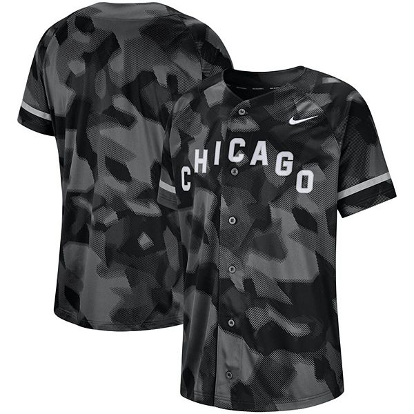 Men's Nike Black Chicago White Sox Camo Jersey