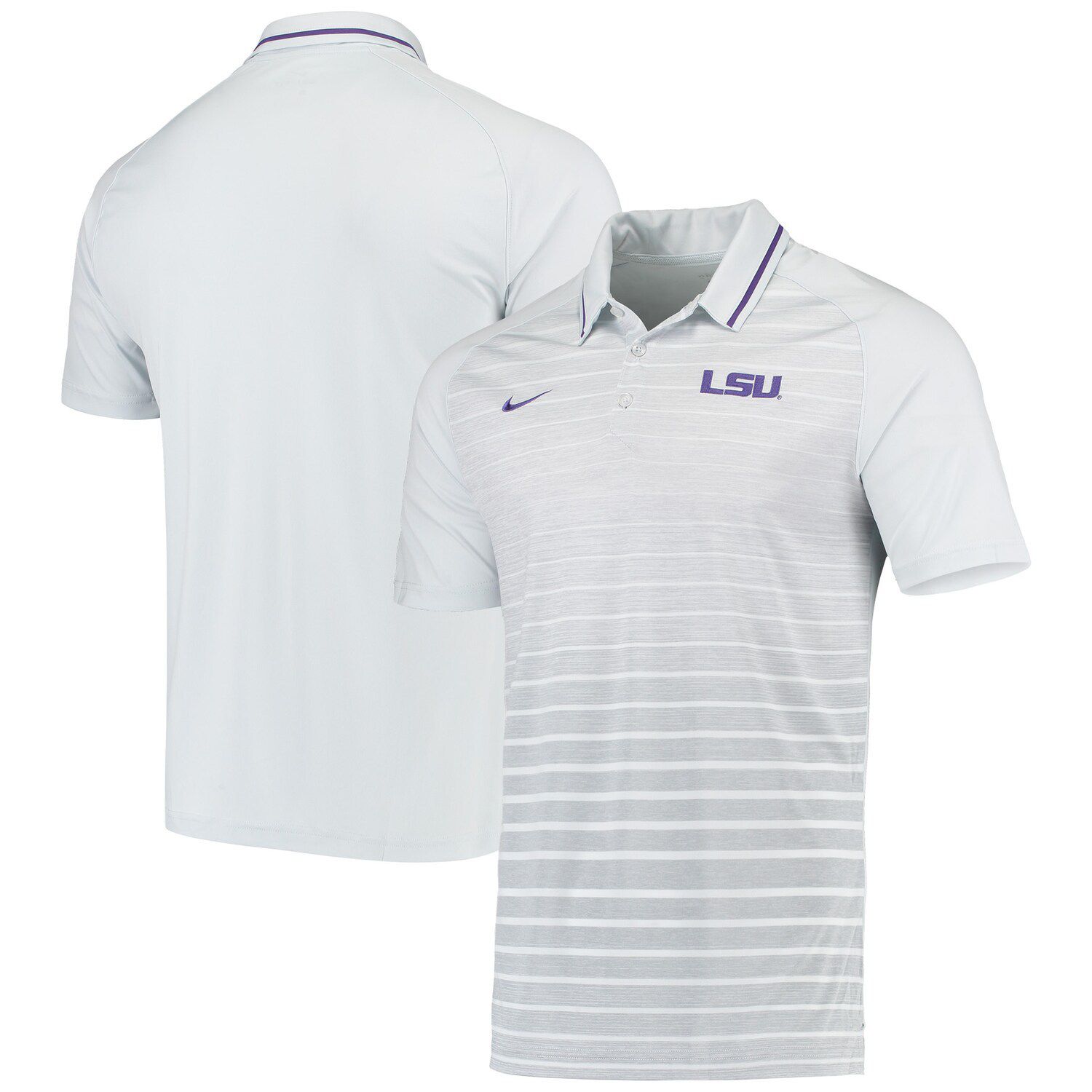 lsu polo shirt nike