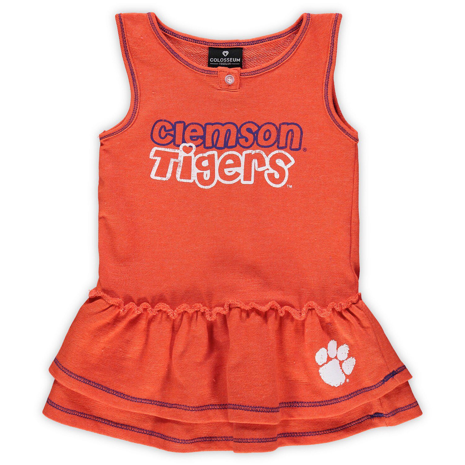 clemson orange dress