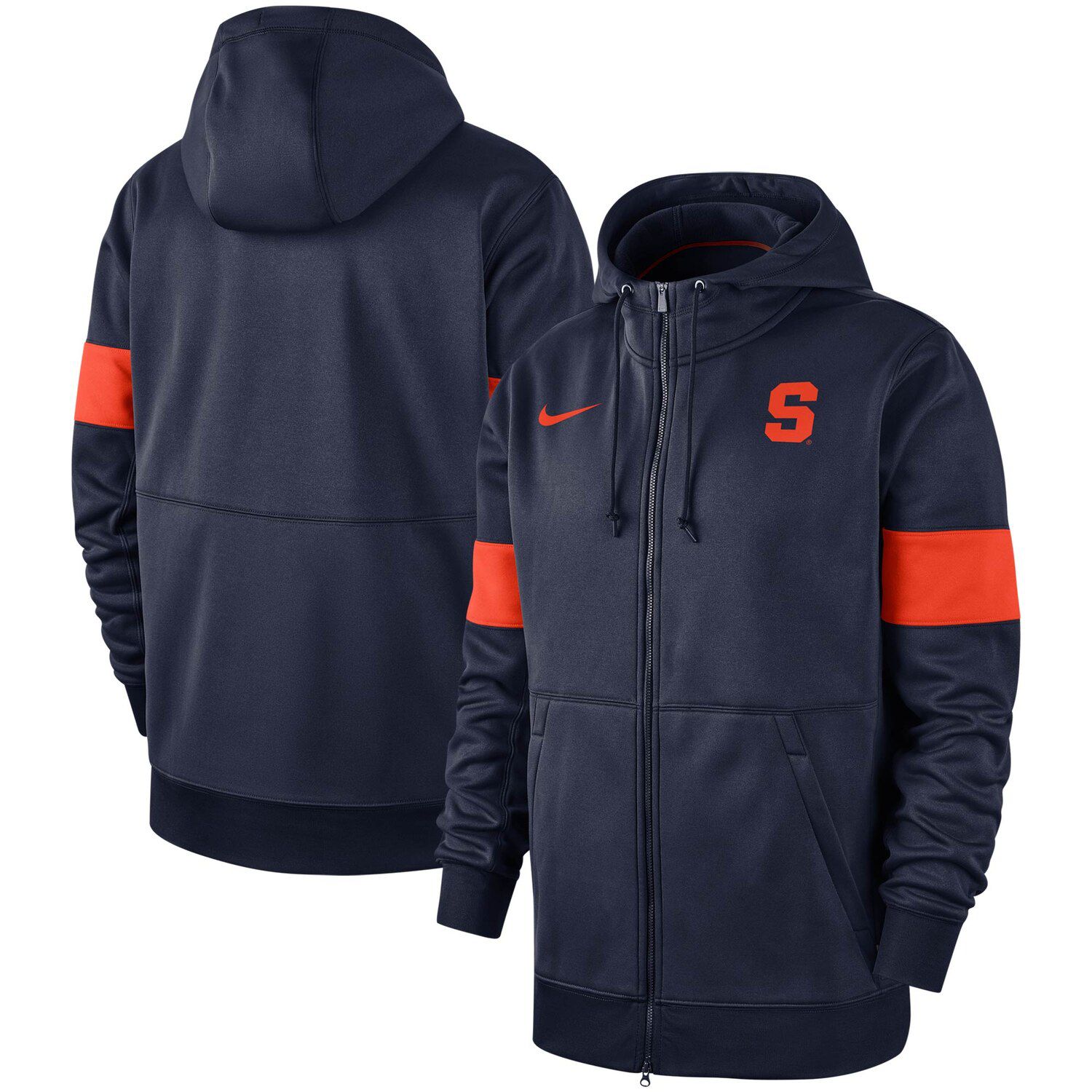 nike full zip hoodie navy