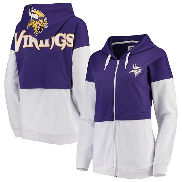 Women's Minnesota Vikings G-III 4Her by Carl Banks Purple Comfy Cord Pullover  Sweatshirt