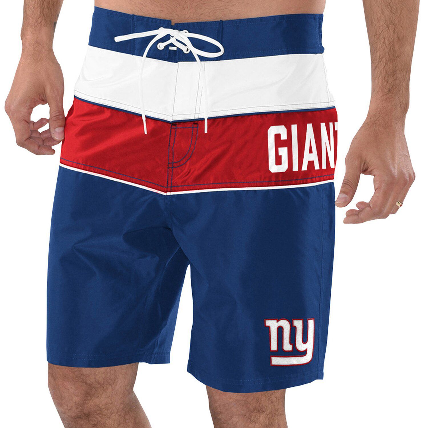 ny giants swim trunks