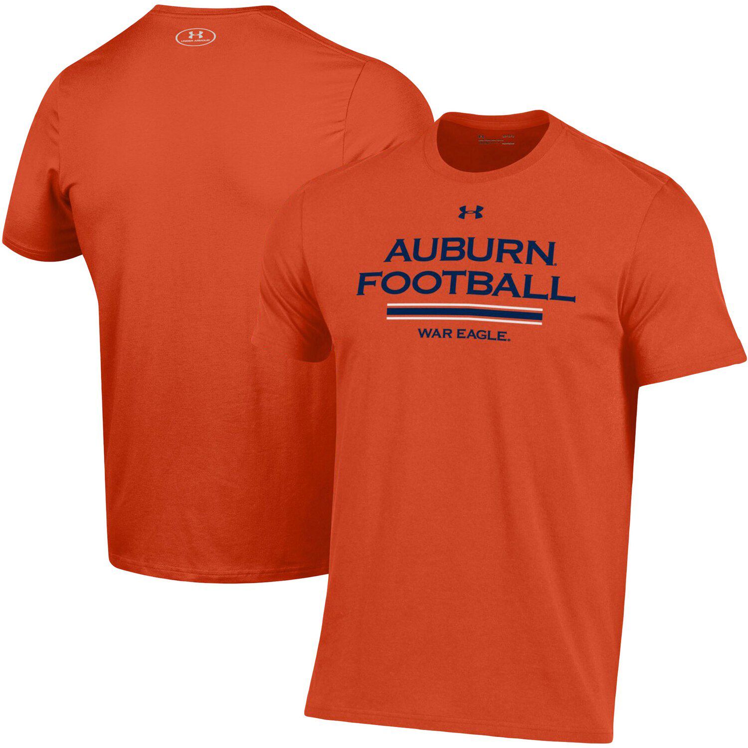 men's under armour orange shirt