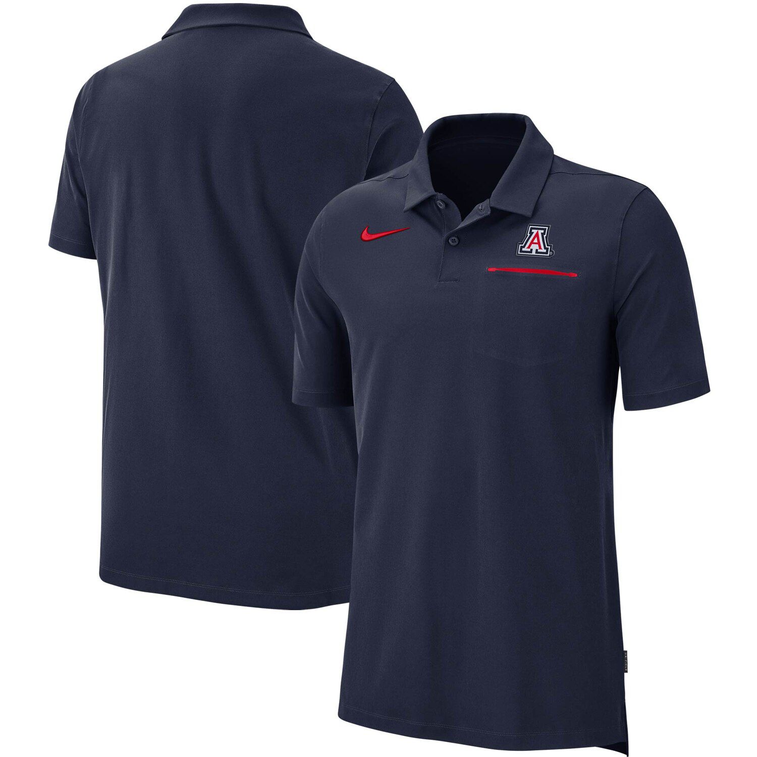 navy nike polo