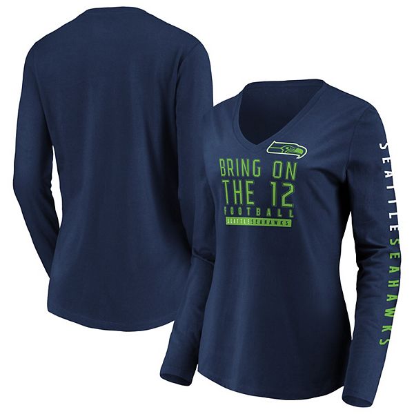 Seattle Seahawks Heritage Women'S Logo Shirt, hoodie, longsleeve, sweatshirt,  v-neck tee