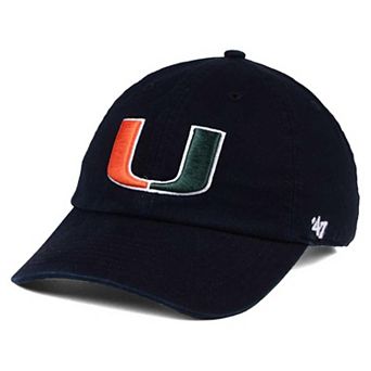 Miami Hurricanes '47 Clean Up Adjustable Hat - Black