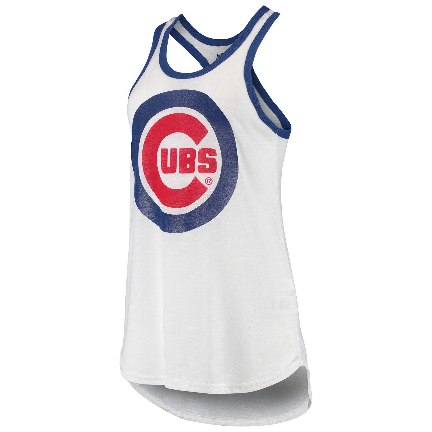 Women's Refried Apparel Royal Chicago Cubs Tank Top