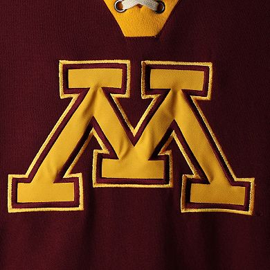 Men's Colosseum Maroon Minnesota Golden Gophers 2.0 Lace-Up Pullover Hoodie