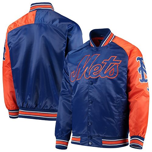 Men's G-III Sports by Carl Banks Royal/Orange New York Mets Starter ...