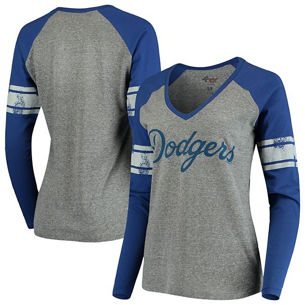 Los Angeles Dodgers G-III 4Her by Carl Banks Women's Dot Print V