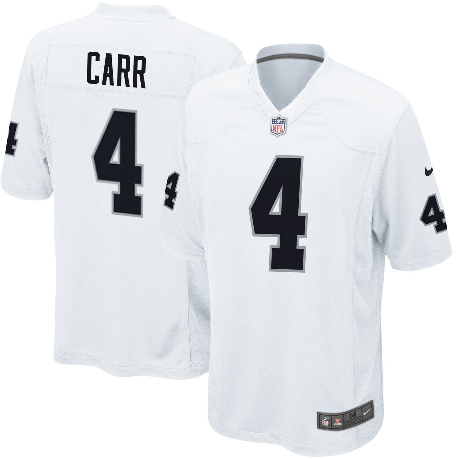 oakland raiders nike derek carr limited black jersey