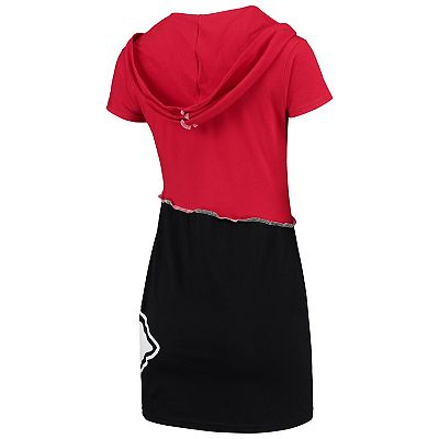 Red fashion chiff s dress short