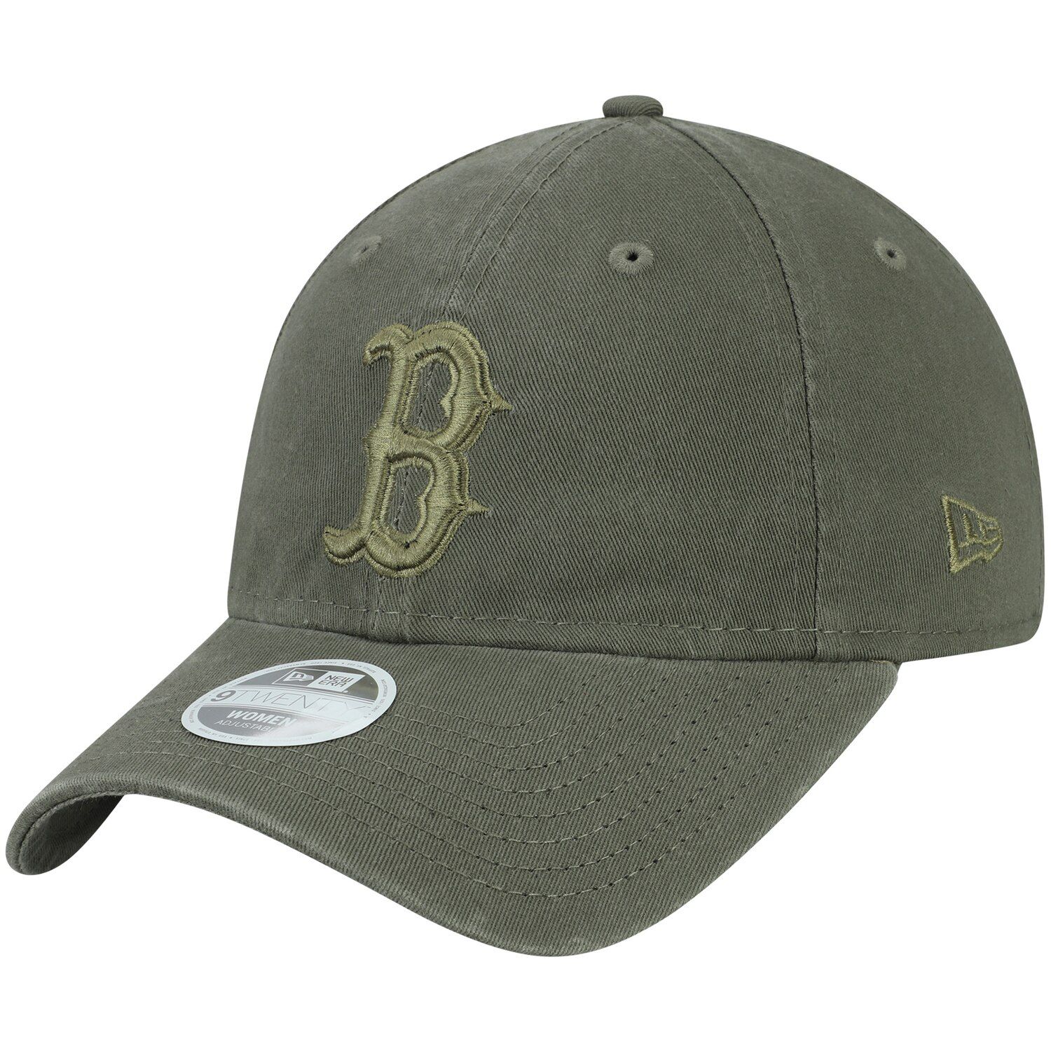 olive green red sox hat