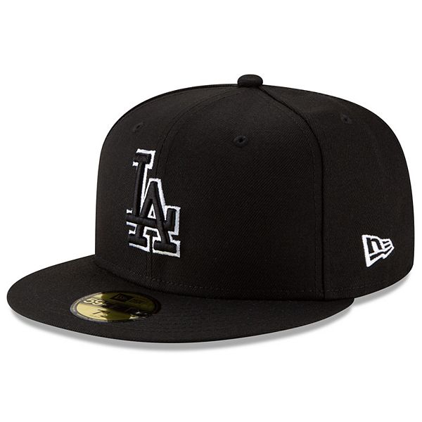 Los Angeles Dodgers New Era B Dub 59fifty Fitted Hat Black