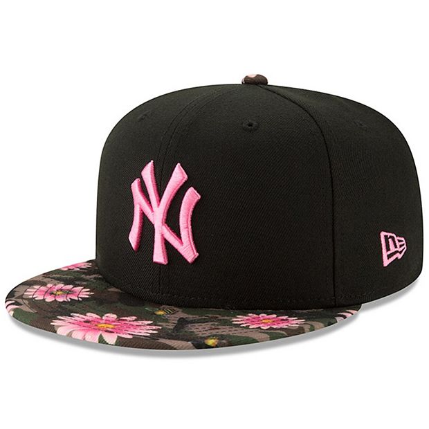 Men's New Era Black New York Yankees Floral Morning 59FIFTY Fitted Hat