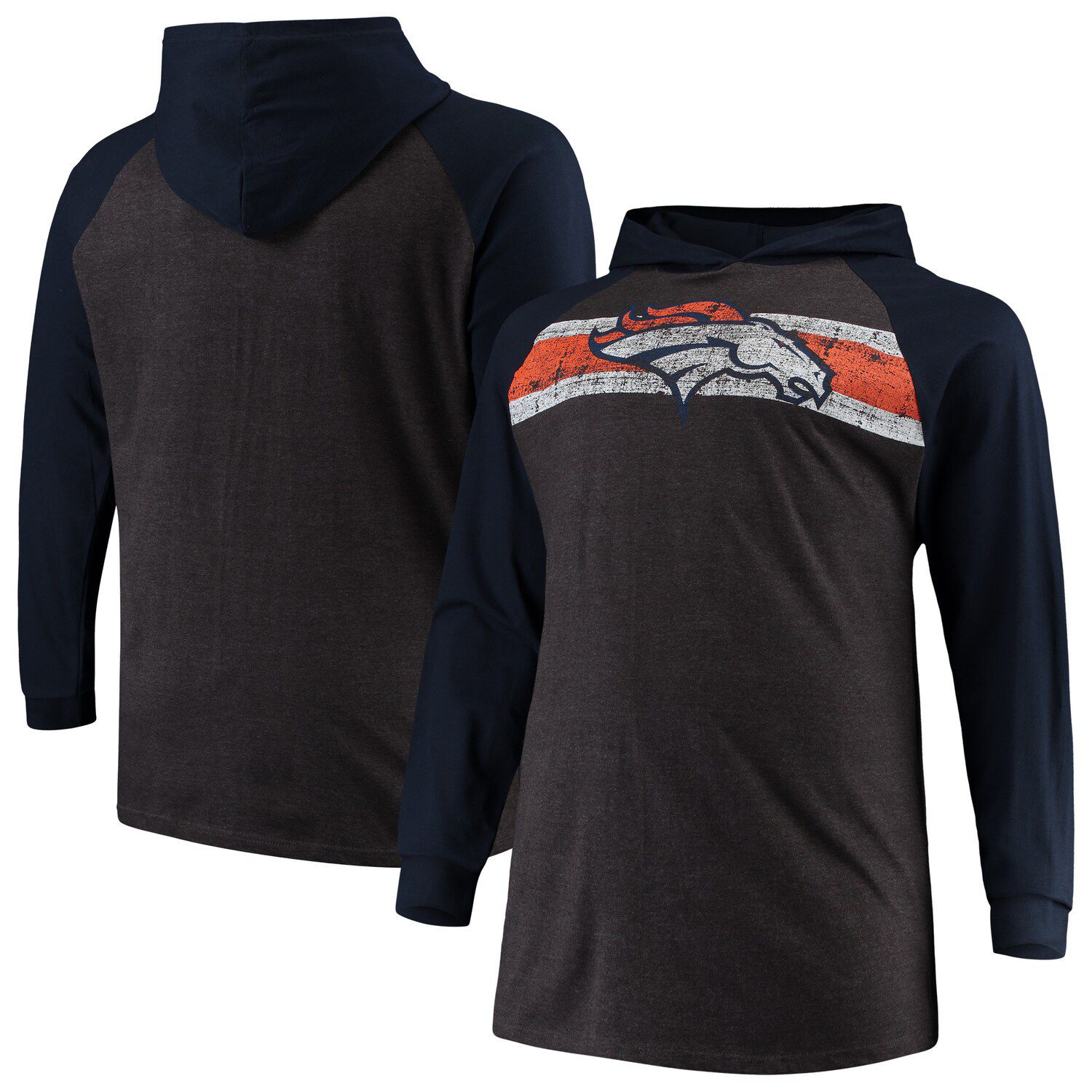 big and tall hooded t shirts