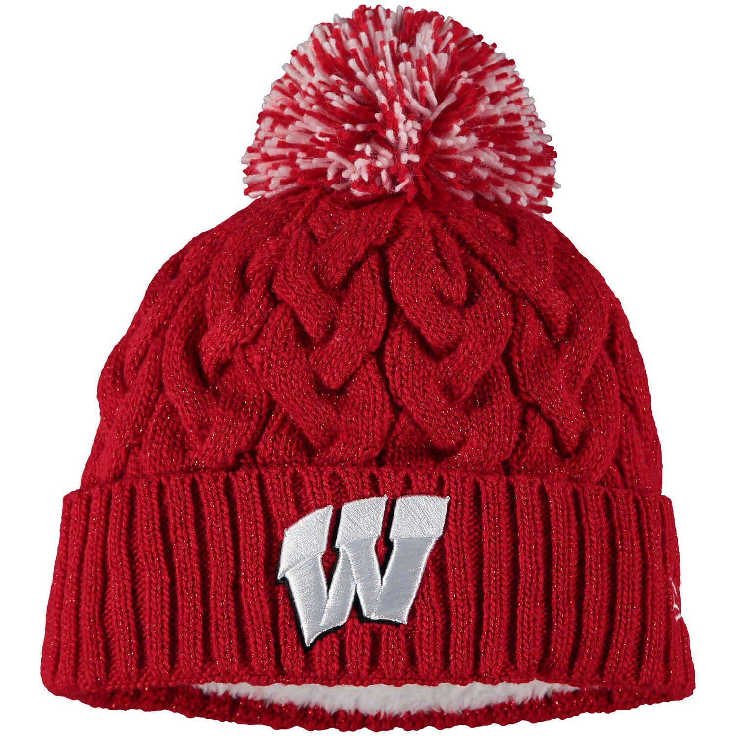 wisconsin badgers knit hat