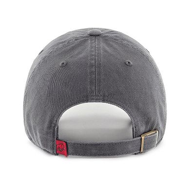 Arkansas Razorbacks '47 Clean Up Adjustable Hat- Charcoal