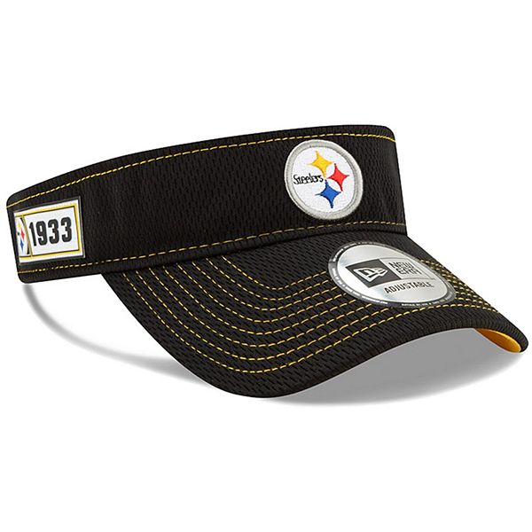 Men's New Era White/Gold Pittsburgh Steelers 2019 NFL Sideline