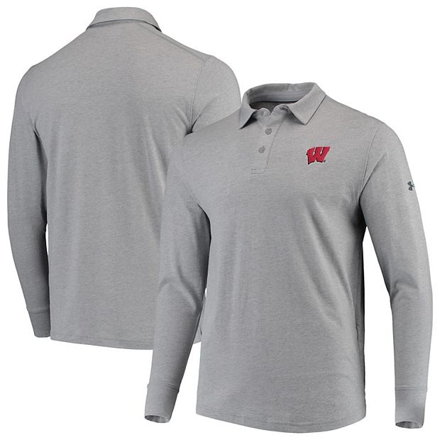 Under Armour charged cotton long sleeve t-shirt in black