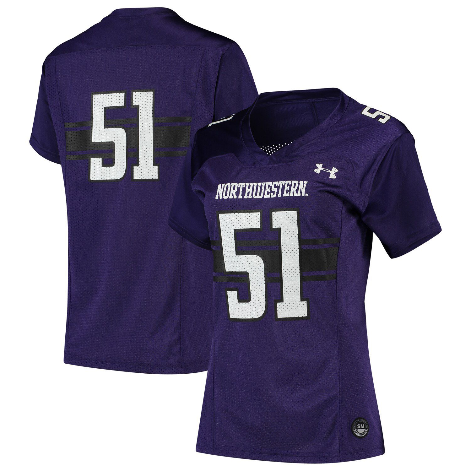 purple football jersey