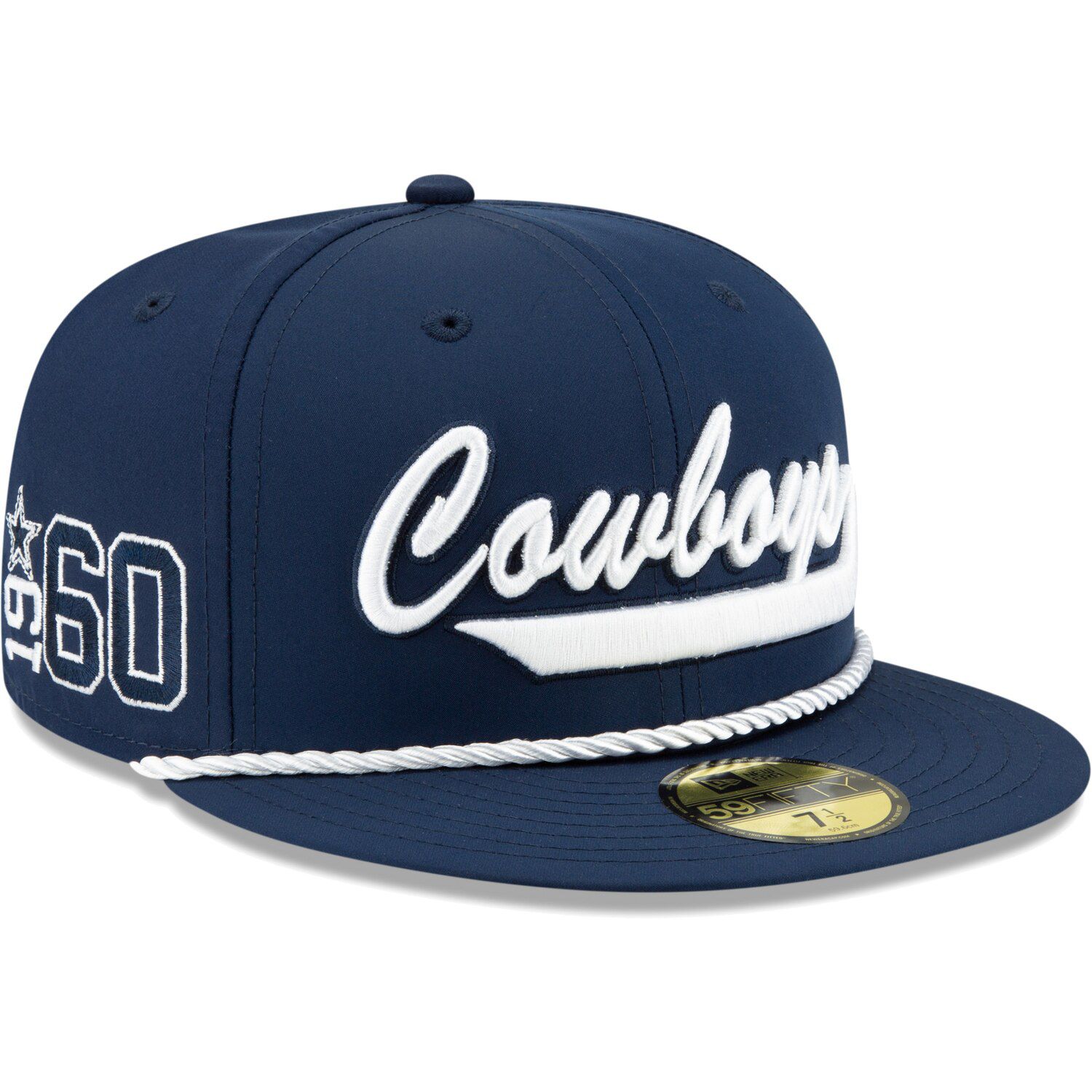 dallas cowboys fitted hats size 8