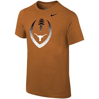 Youth Nike Texas Orange Texas Longhorns Sideline Icon T-Shirt