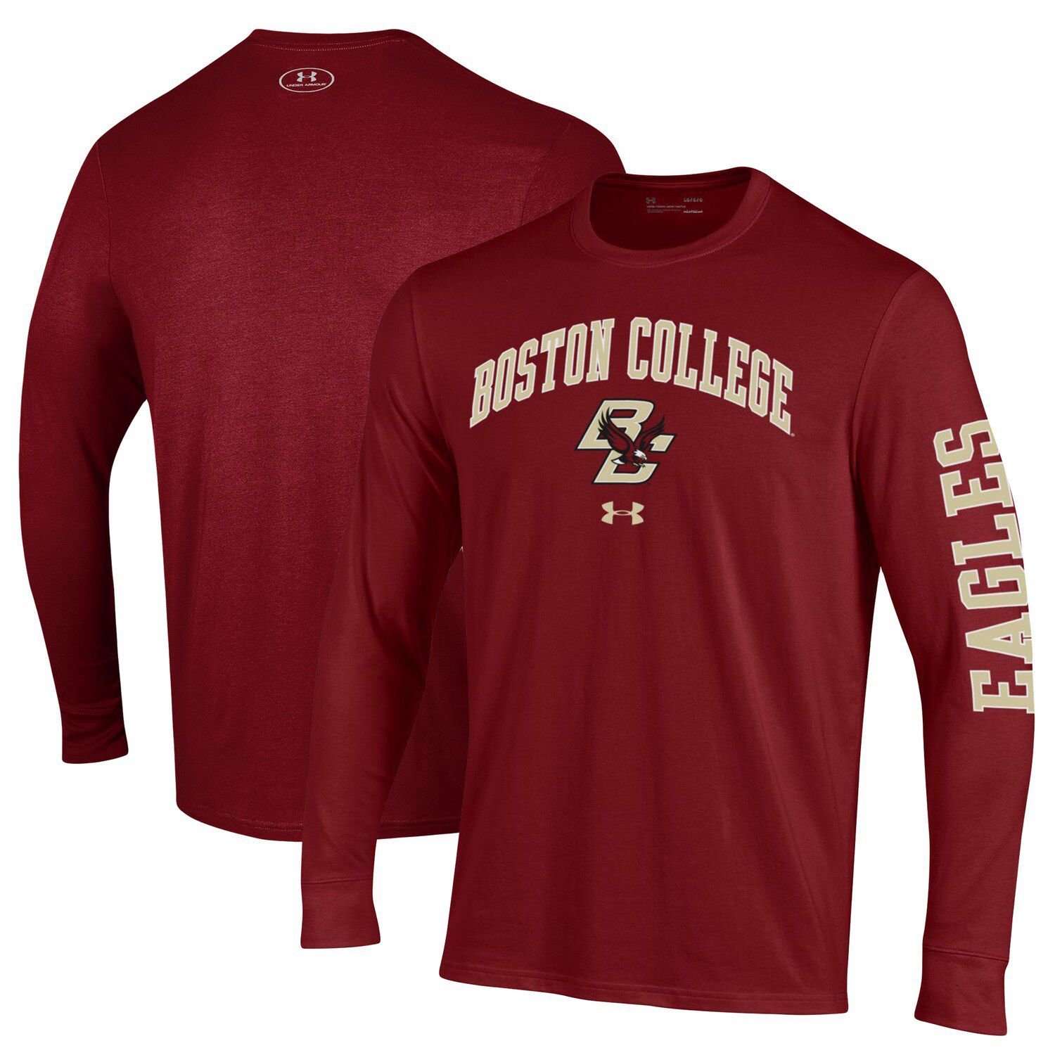 under armour maroon t shirt