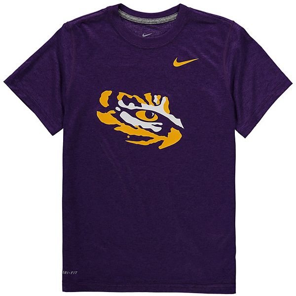 Youth Nike Purple LSU Tigers Logo Legend Dri-FIT T-Shirt