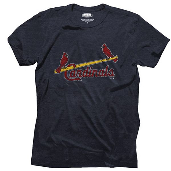 St. Louis Cardinals Majestic MLB Long Sleeve T-Shirt - XL Grey Cotton