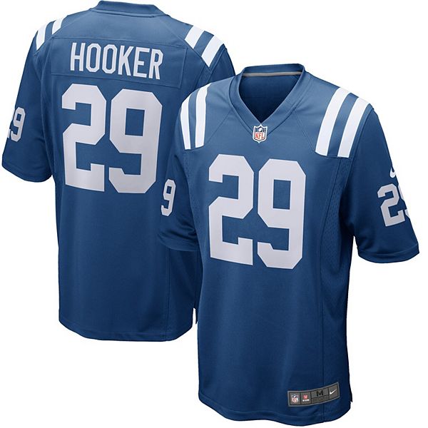 Men's Nike Malik Hooker Royal Indianapolis Colts Game Jersey