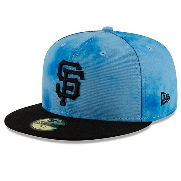 Men's San Francisco Giants New Era Navy 2021 Turn Back The Clock Sea Lions  59FIFTY Fitted Hat