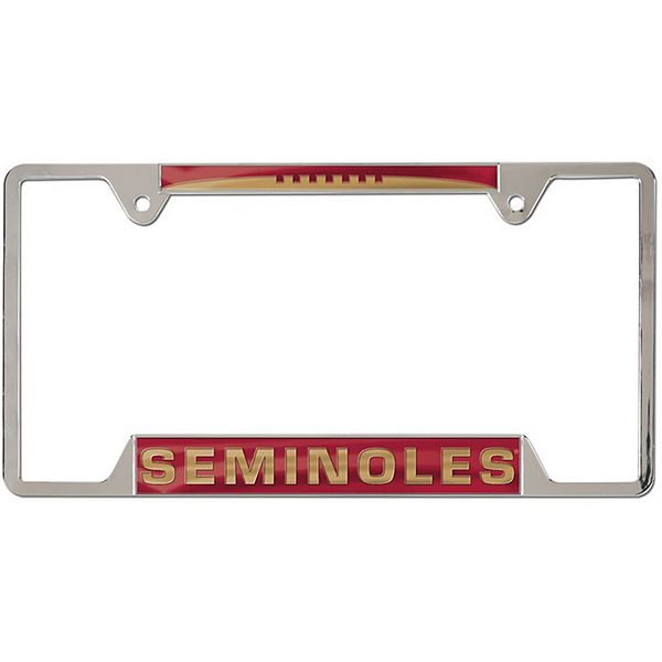 WinCraft Florida State University L326161 Inlaid Metal LIC Plate Frame 