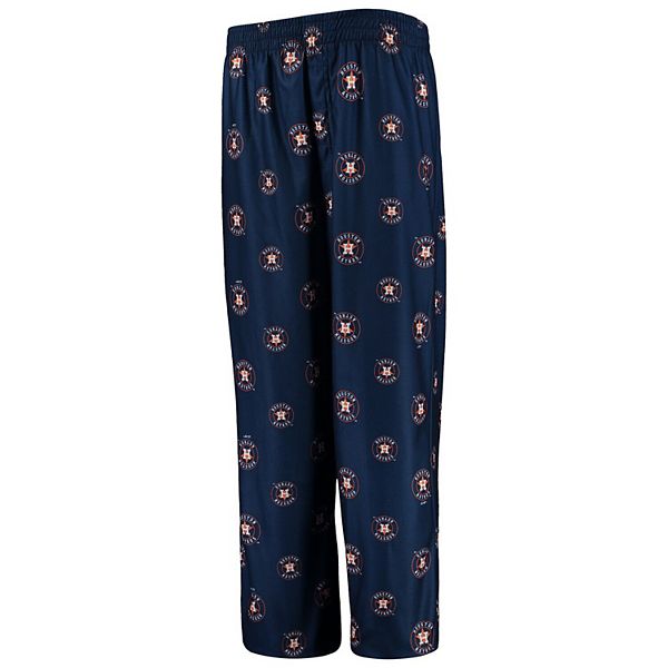 Youth Navy Houston Astros Team Color Printed Logo Pants
