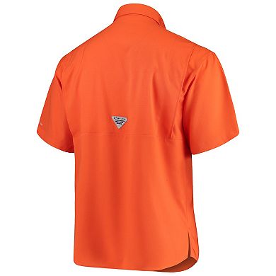 Men's Columbia Orange Florida Gators PFG Tamiami Shirt