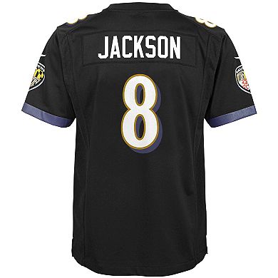 Men's Nike Lamar Jackson Black Baltimore Ravens Legend Jersey